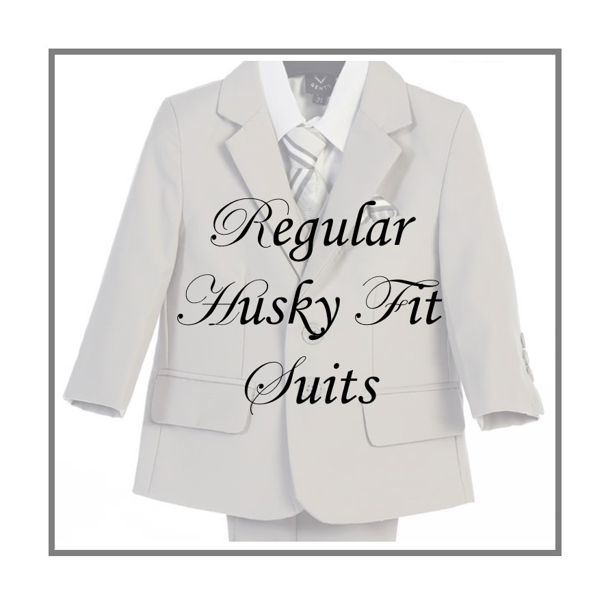 Suits - Regular and Husky Fit