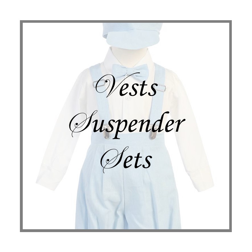 Vest and Suspender Sets
