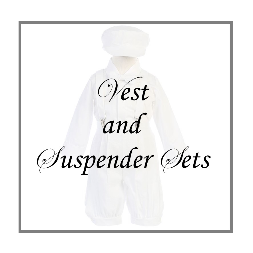 Vest and Suspender Sets