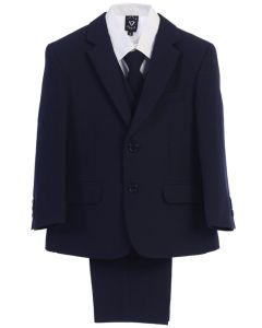 358 Navy Regular & Husky Fit Suit