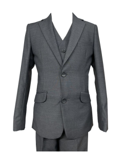  692 - Charcoal Suit. Slim Fit.
