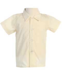 Regular Fit Short Sleeve Shirt Ivory