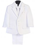358 White Regular & Husky Fit Suit