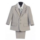 358 Light Grey Suit Regular Fit