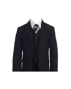 219 Black Husky Fit Suit