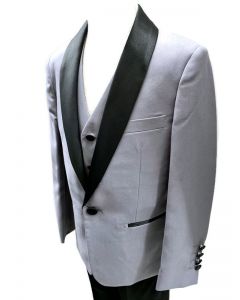  640 - Light Grey Tuxedo