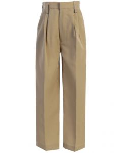 Regular Fit Trousers Tan/Khaki